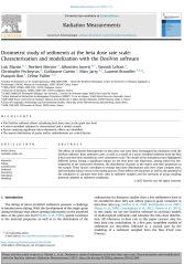 Dosimetric study of sediments at the beta dose rate scale: Chara