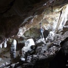 Coté Botwana, une belle grotte. Il ne reste plus qu'à trouver la même chose coté namibien (c)MJ.